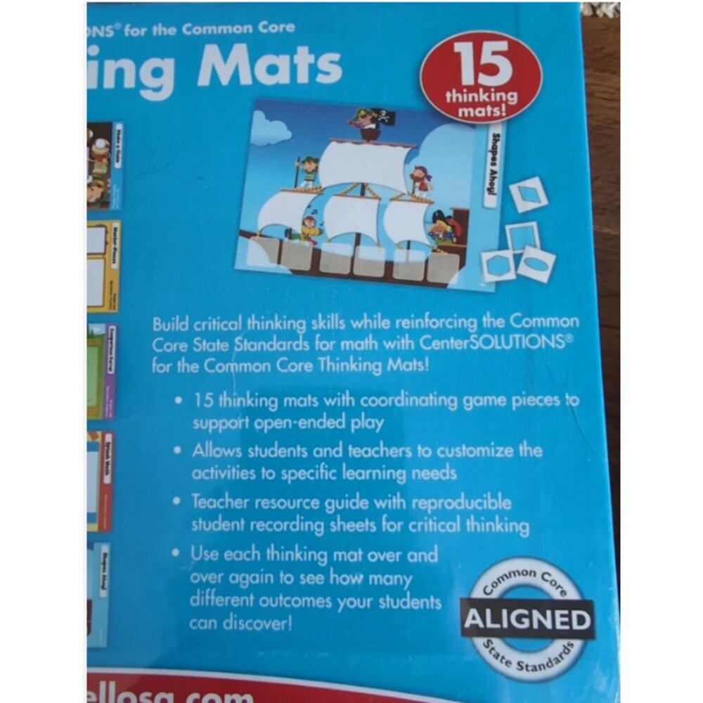 Carson-Dellosa Thinking Mats Grade 3 Math Common Core Educational Tool Learning - Picture 5 of 7